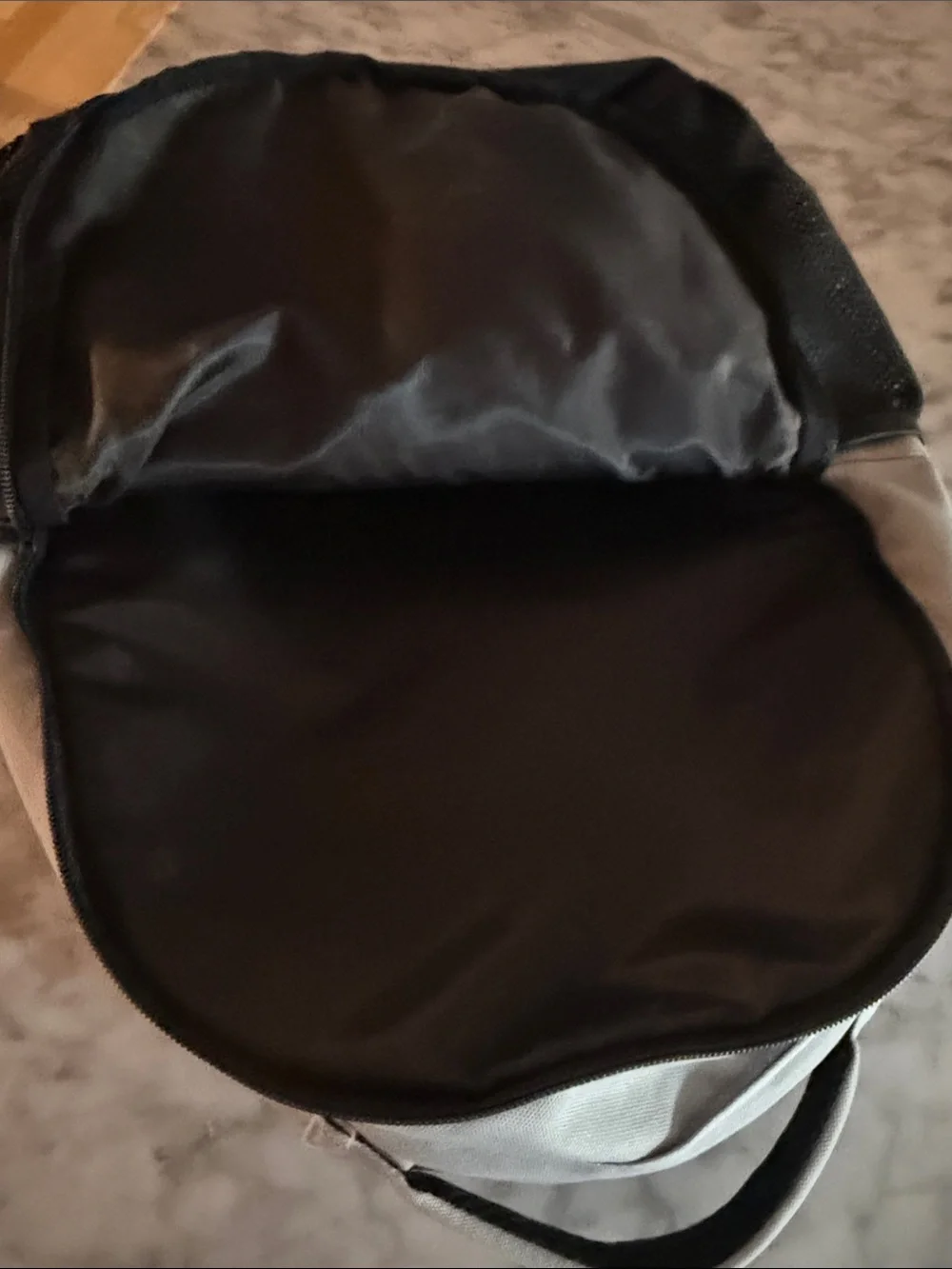 abercrombie kids Grey and Black NFL Patch Backpack